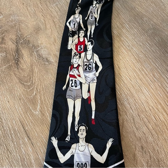MENS NECK TIE Running Race Runners - Picture 6 of 8